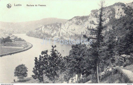 Lustin - Rochers de Fresnes - old postcard - 1917 - Belgium - used - JH Postcards