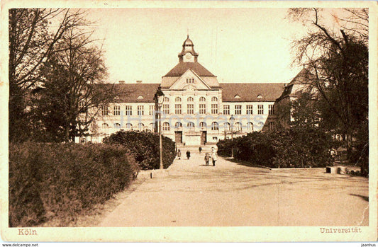 Koln - Cologne - Universitat - university - 297 a - old postcard - 1924 - Germany - used - JH Postcards