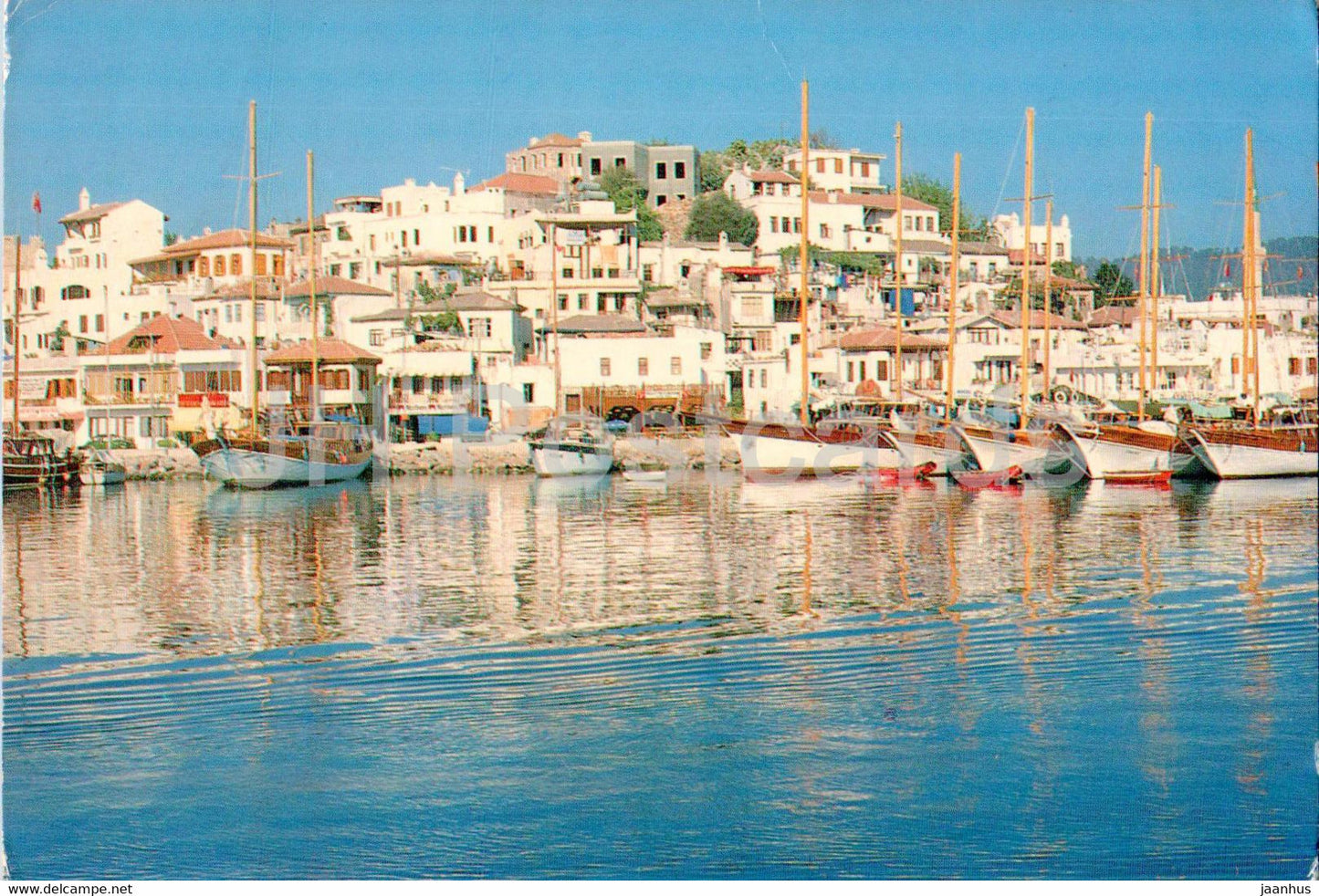 Marmaris - sailing boat - yacht - 1991 - Turkey - used - JH Postcards