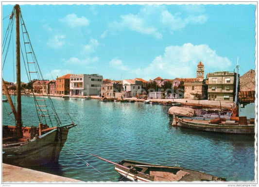 Vodice - boat - 915 - Croatia - Yugoslavia - unused - JH Postcards