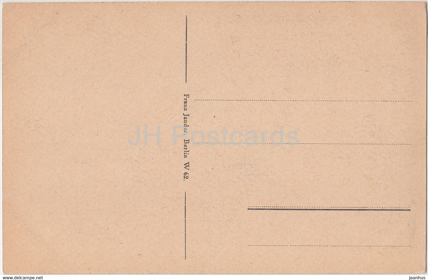 Weimar - Goethezimmer - old postcard - Germany - unused