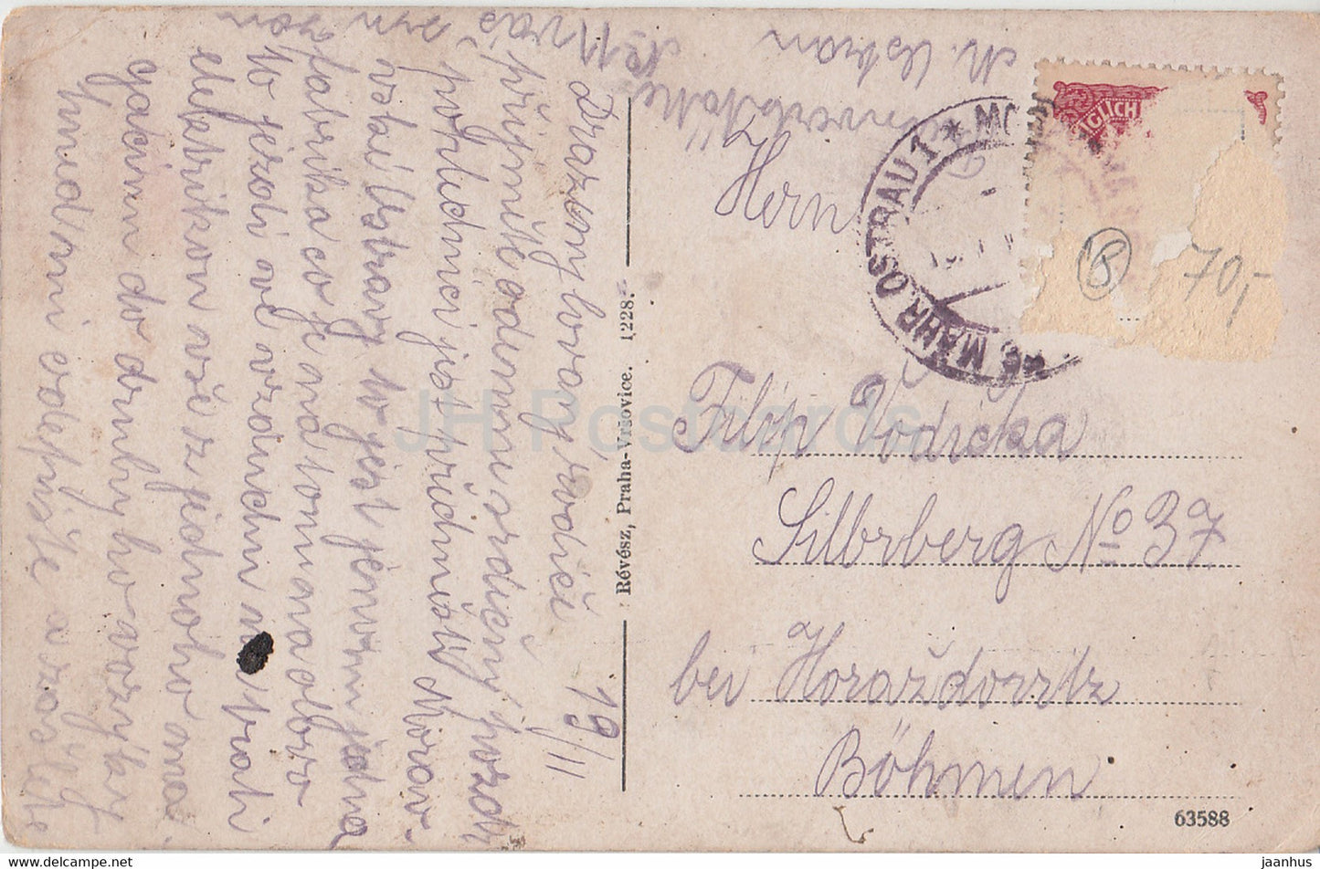 Vitkovice - industry - old postcard - Czech Republic - used