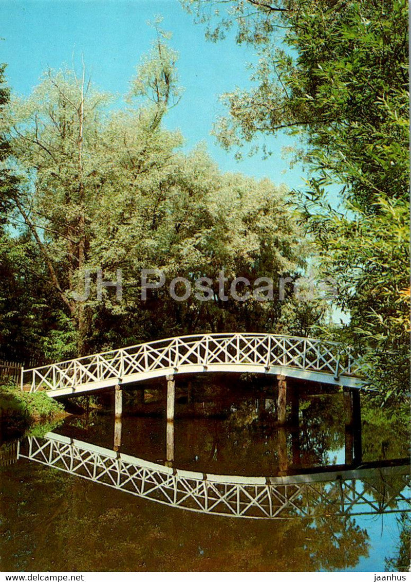 Pskov region - Mikhaylovskoye - Humpback bridge - 1 - postal stationery - 1981 - Russia USSR - unused - JH Postcards