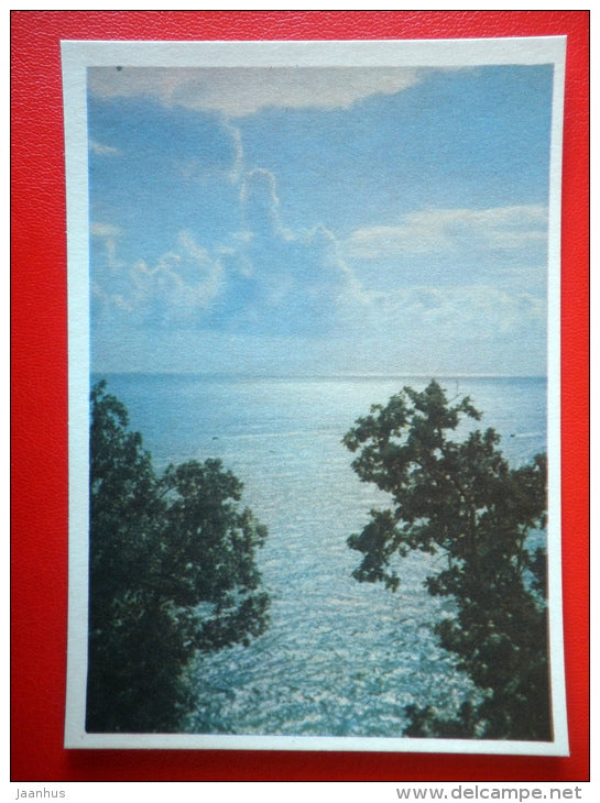Sea View - Caucasus - Sochi - 1958 - Russia USSR - unused - JH Postcards