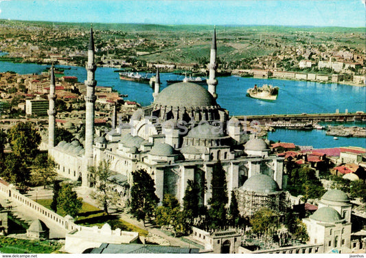 Istanbul - The Mosque of Suleiman the Magnificent - Keskin - 1988 - Turkey - unused - JH Postcards