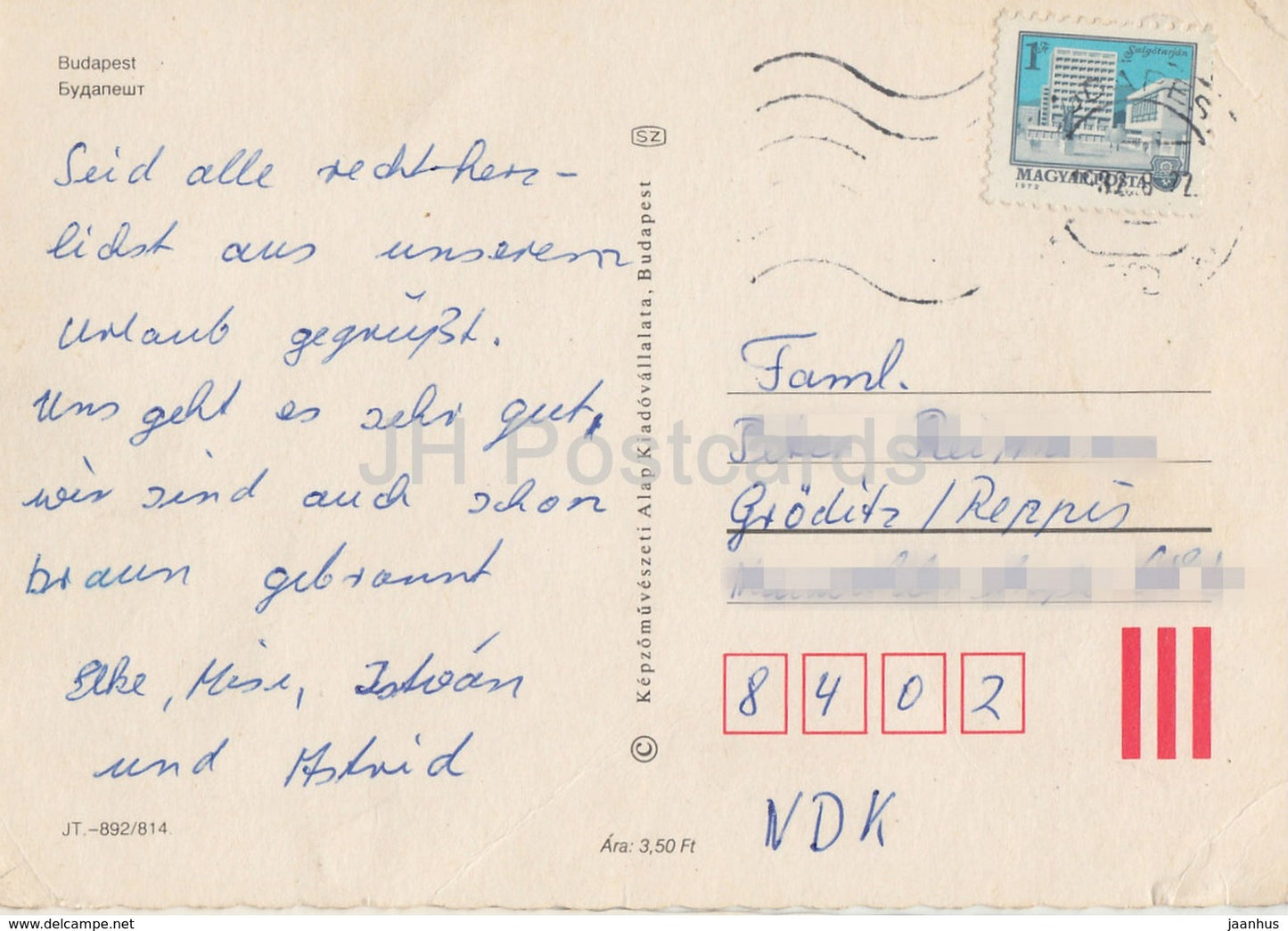 Budapest - monument - pont - multiview - Hongrie - occasion