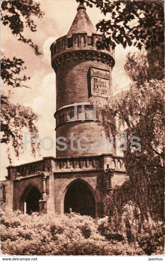 Winterbergdenkmal in Saarbrucken - old postcard - Germany - unused - JH Postcards