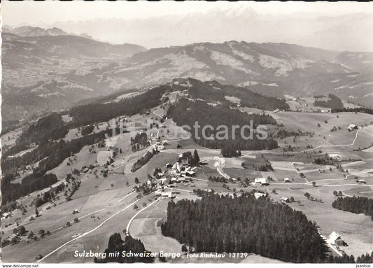 Sulzberg mit Schweizer Berge - 13129 - Austria - used - JH Postcards