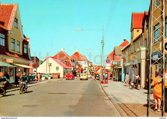Skagen - gadeparti - street - 147 - 1972 - Denmark - used - JH Postcards