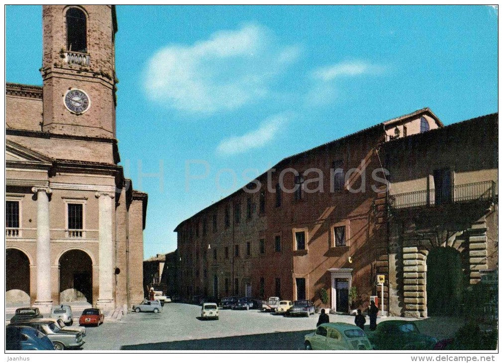 Stazione Climatica , Universita , Duomo - university - Camerino m. 670 - Macerata - Marche - Italia - Italy - unused - JH Postcards