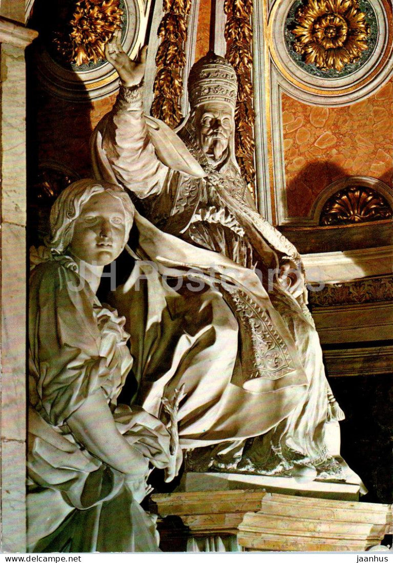 Vatican - Vaticano - Basilica di S Pietro - Monumento a Clemente - St Peter's Basilica - 8600 - 1970 - Vatican - used - JH Postcards