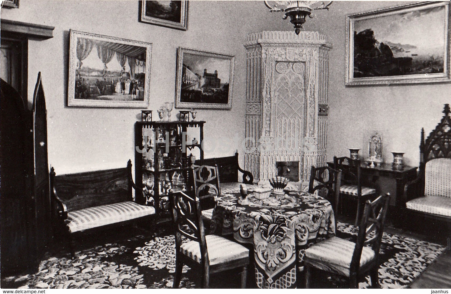 Petrodvorets - Cottage Palace - Large waiting room - 1981 - Russia USSR - unused - JH Postcards