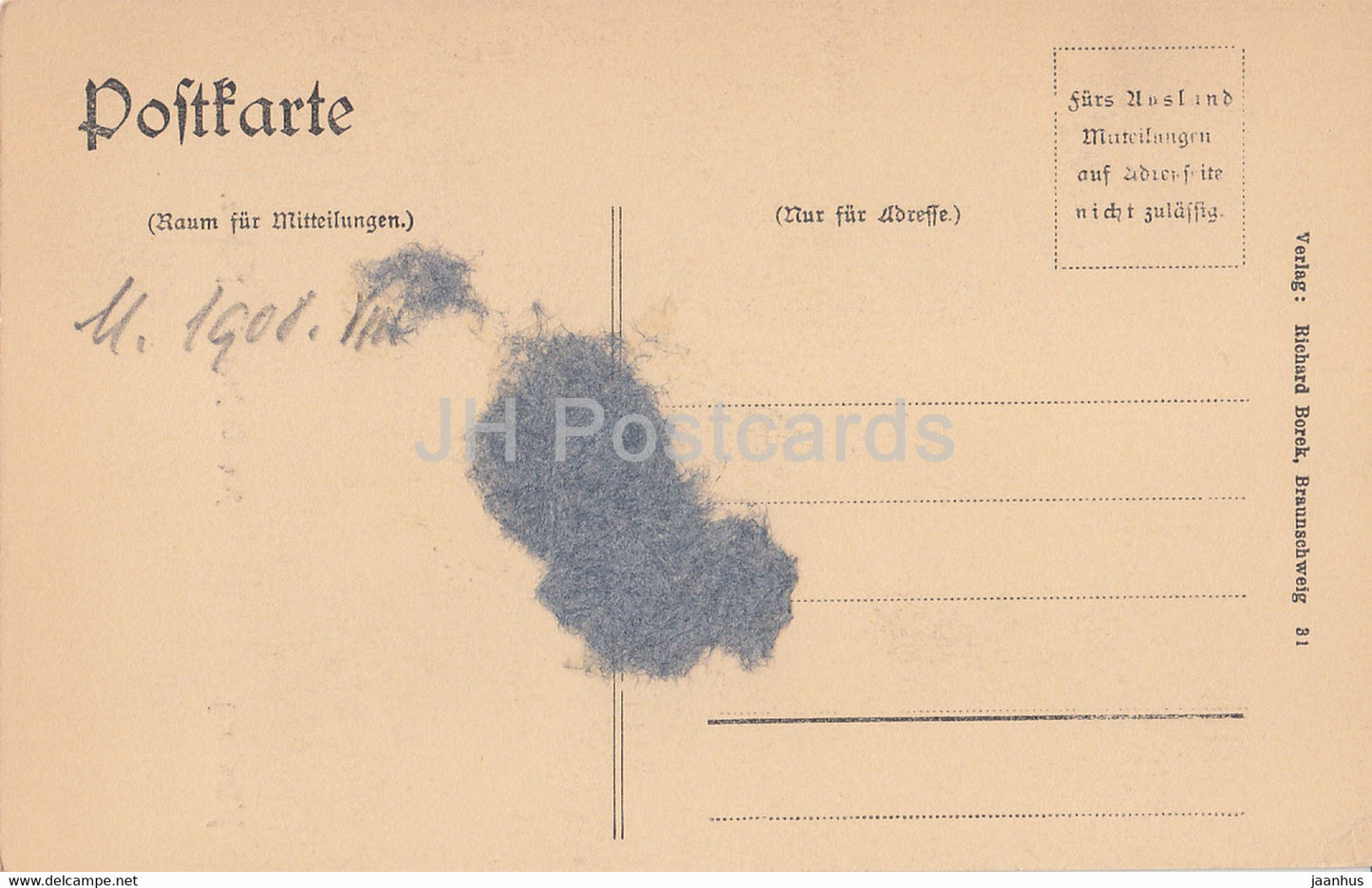 Nürnberg - Am Einfluss der Pegnitz - alte Postkarte - 1908 - Deutschland - unbenutzt