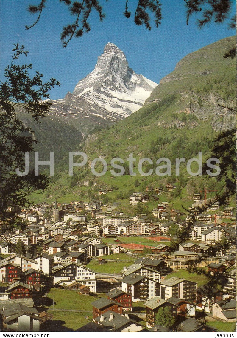 Zermatt - 125 - Switzerland - used - JH Postcards