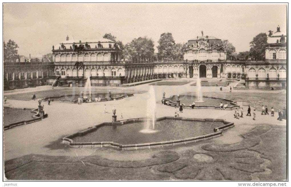 Zwinger - Kennel - Dresden - Germany - DDR - used - JH Postcards