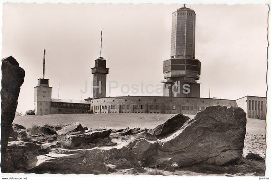 Gr Feldberg i Ts 881 m - Fernseh und UKW Sender - TV and radio tower - Germany - unused - JH Postcards