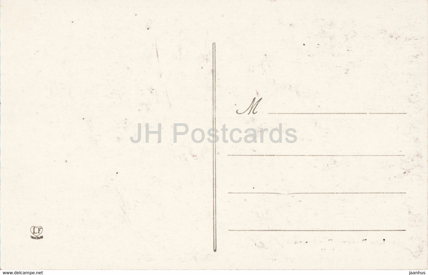 Pau - Le Chateau - Chambre de Jeanne d'Albret - Les Basses Pyrenees - 63 - Schloss - alte Postkarte - Frankreich - unbenutzt