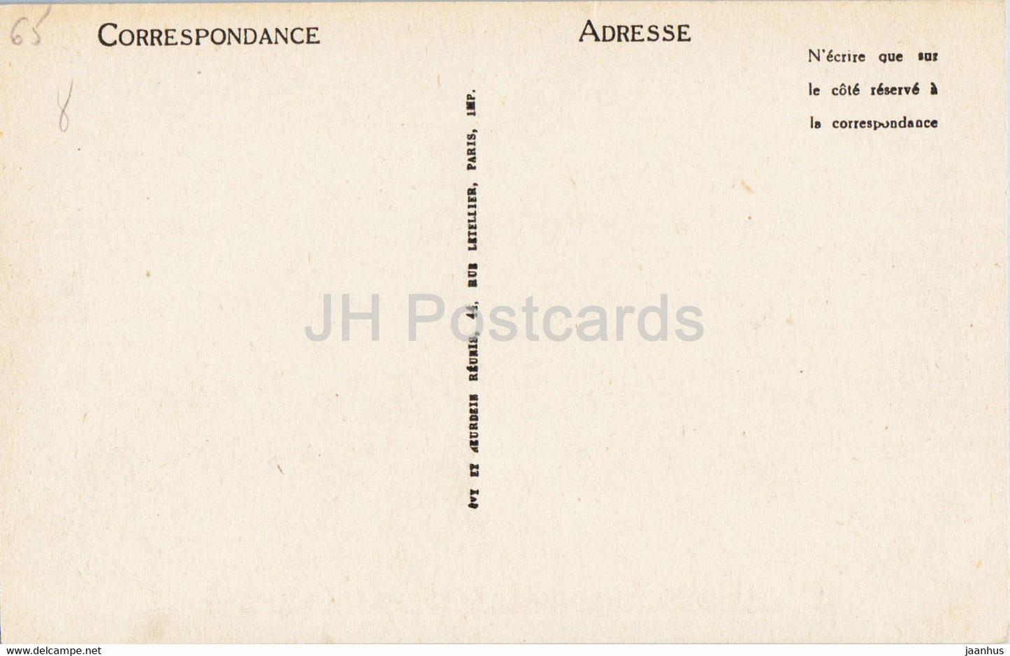 Gavarnie - Les Sarrades vus du Glacier du Taillon - 60 - alte Postkarte - Frankreich - unbenutzt