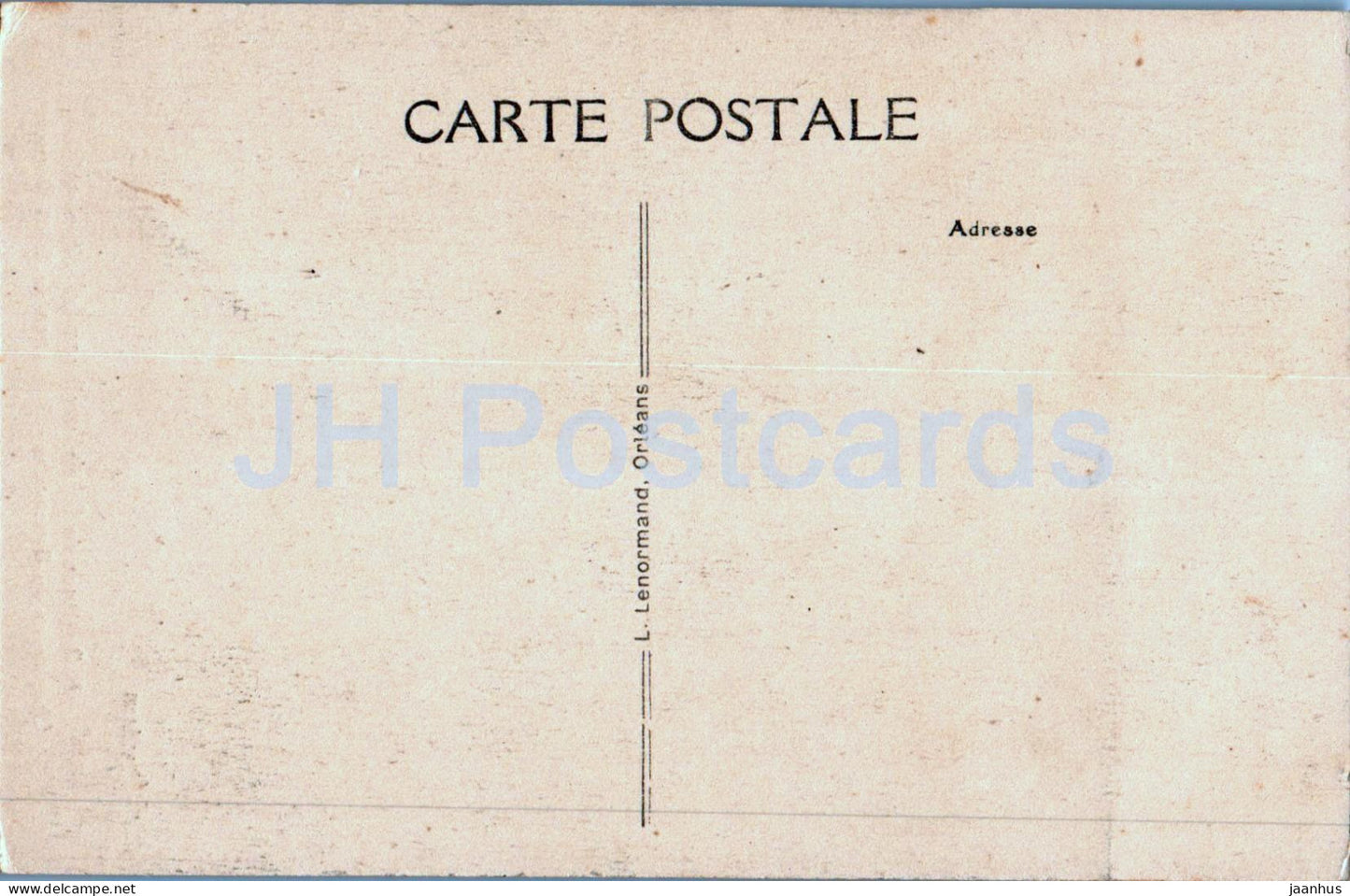 Basilique de Saint Benoit sur Loire - Chapiteaux du Sanctuaire - cathedral - 8 - old postcard - France - unused