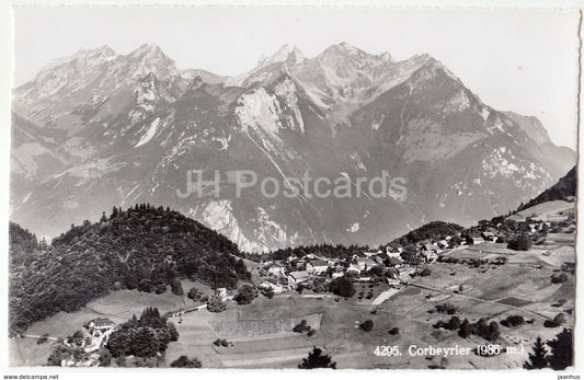 Corbeyrier 986 m - 4295 - Switzerland - 1958 - used - JH Postcards