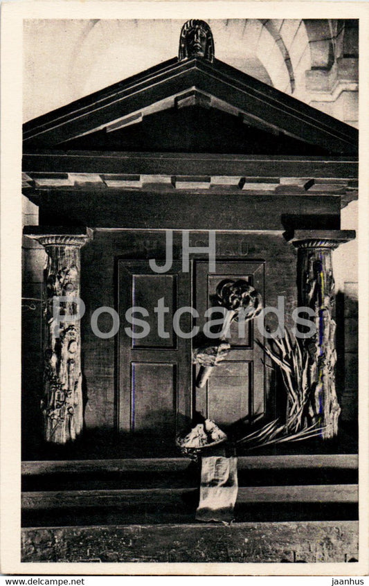 Paris - Le Pantheon - Tombeau de Jean Jacques Rousseau - 60 - old postcard - France - unused - JH Postcards