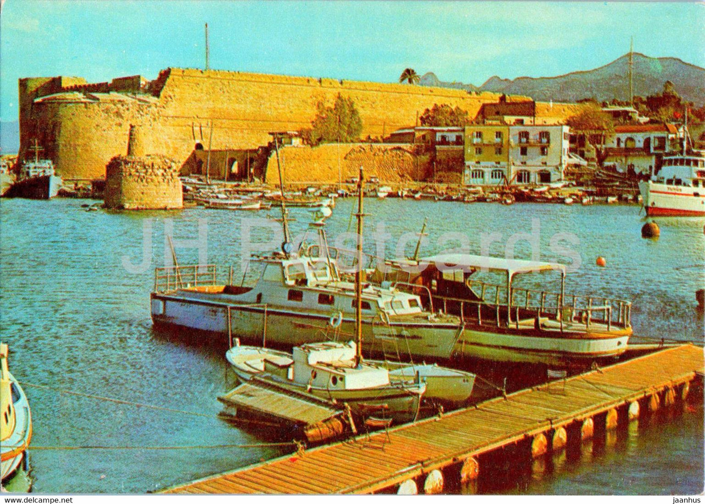 Magosa Kibris - boat - 4485 - 1986 - Cyprus - used - JH Postcards