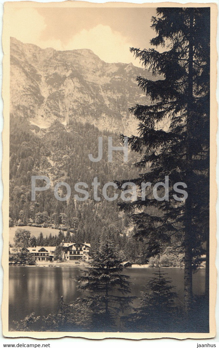 Hintersee - Gasthof Post - 314 - old postcard - Germany - unused - JH Postcards