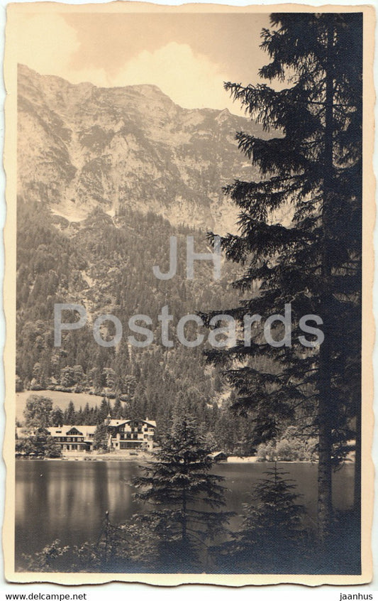 Hintersee - Gasthof Post - 314 - old postcard - Germany - unused - JH Postcards