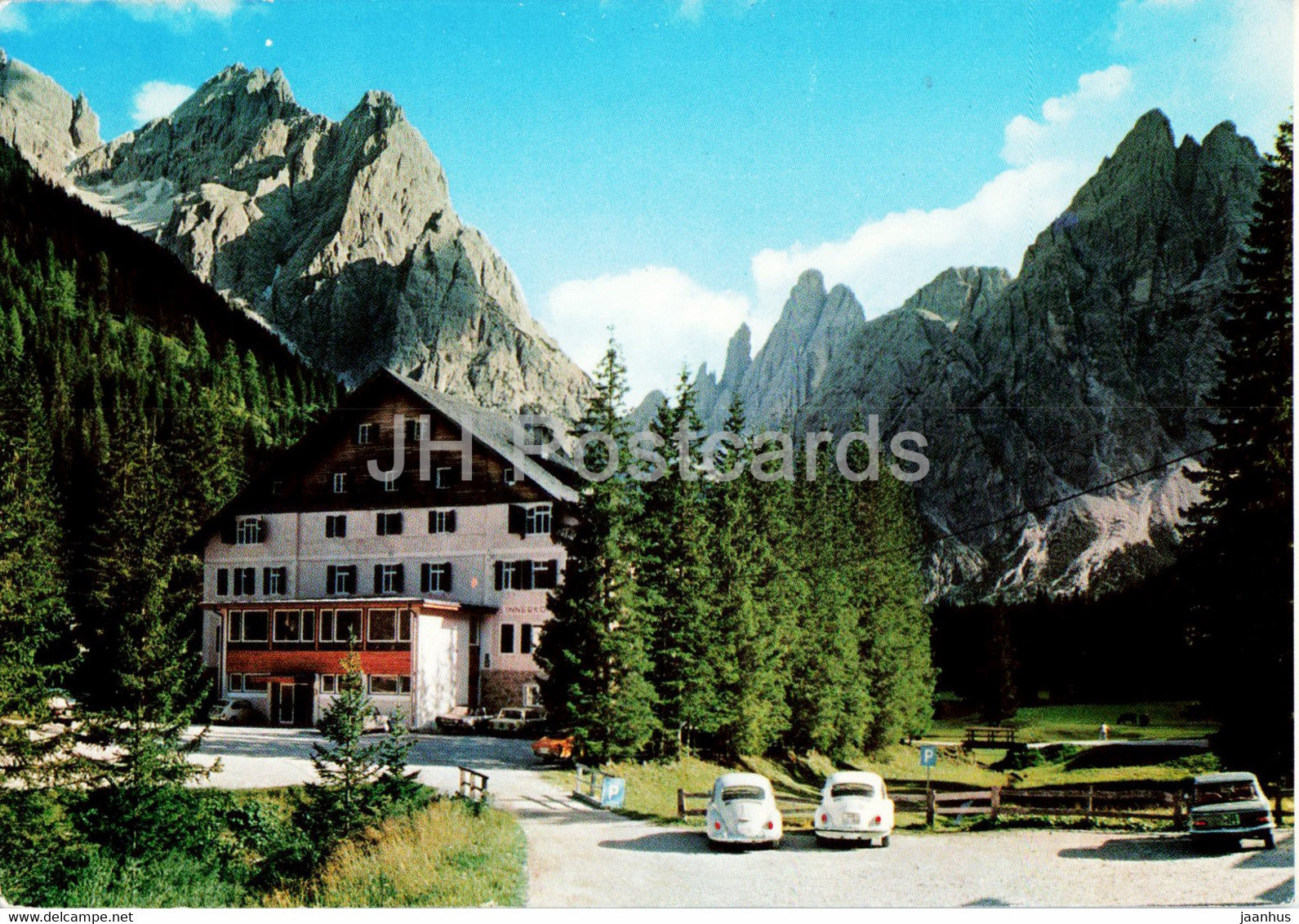 Hotel Dolomitenhof - Fischleinboden - Sexten - Pustertal - 5552 - 1972 - Italy - used - JH Postcards
