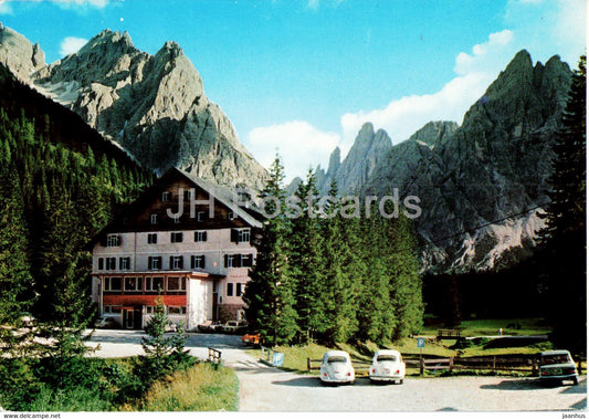 Hotel Dolomitenhof - Fischleinboden - Sexten - Pustertal - 5552 - 1972 - Italy - used - JH Postcards