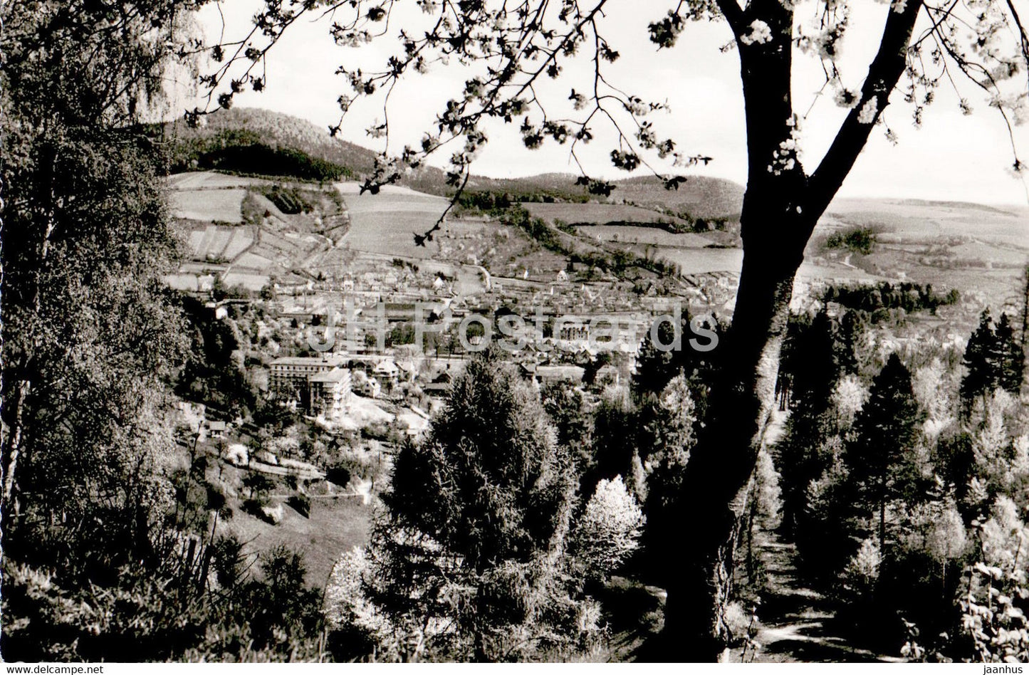 Luftkurort Rotenburg an der Fulda - old postcard - 1958 - Germany - used - JH Postcards