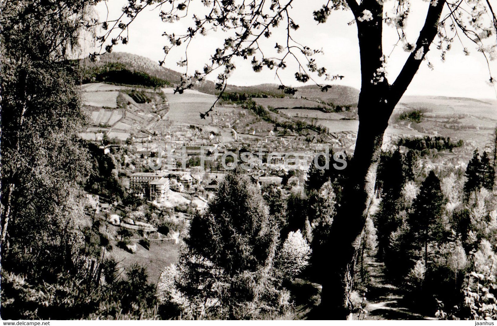 Luftkurort Rotenburg an der Fulda - old postcard - 1958 - Germany - used - JH Postcards