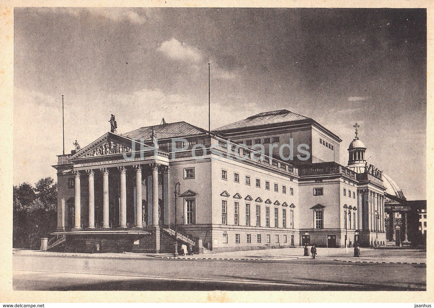 Berlin - Staatsoper - old postcard - Germany - unused - JH Postcards