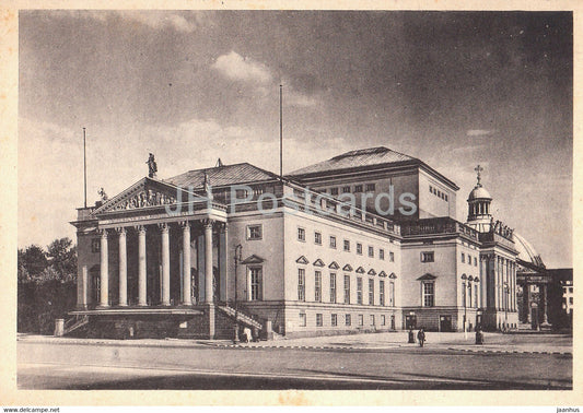 Berlin - Staatsoper - old postcard - Germany - unused - JH Postcards