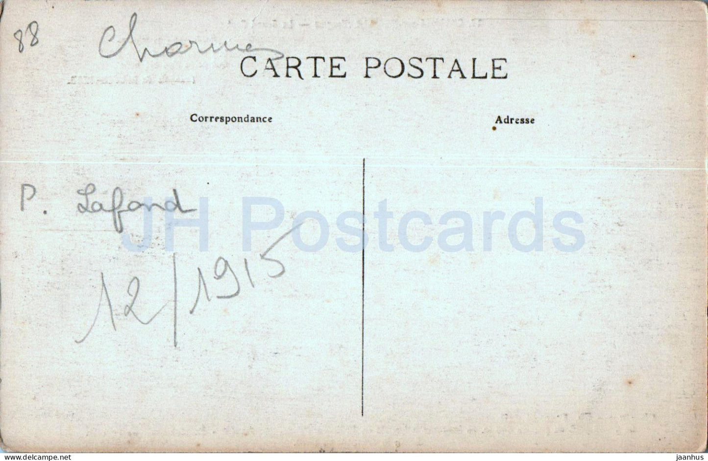 Charmes sur Moselle - Le Grand Pont - Brücke - 17 - alte Postkarte - 1915 - Frankreich - gebraucht 