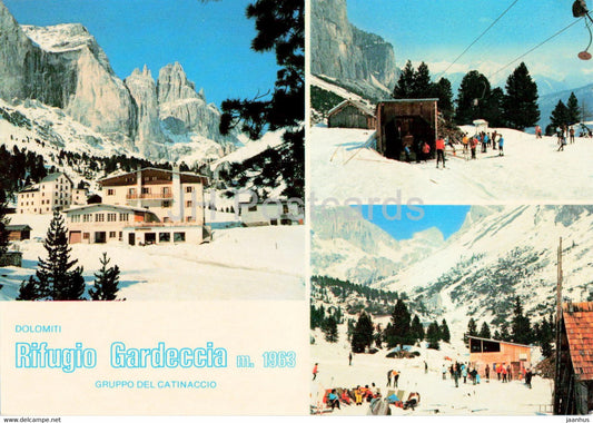 Rifugio Gardeccia - Gruppo del Catinaccio - Dolomiti - Italy - unused - JH Postcards