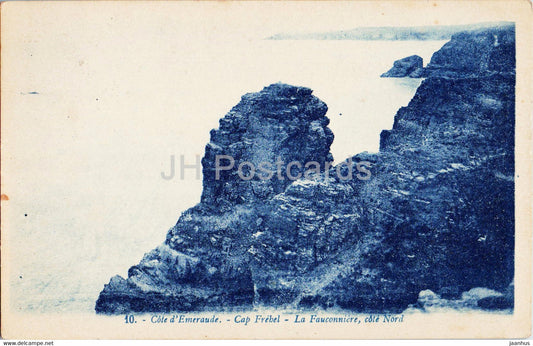Cote d'Emeraude - Cap Frehel - La Fauconniere - cote Nord - 10 - old postcard - 1930s - France - used - JH Postcards