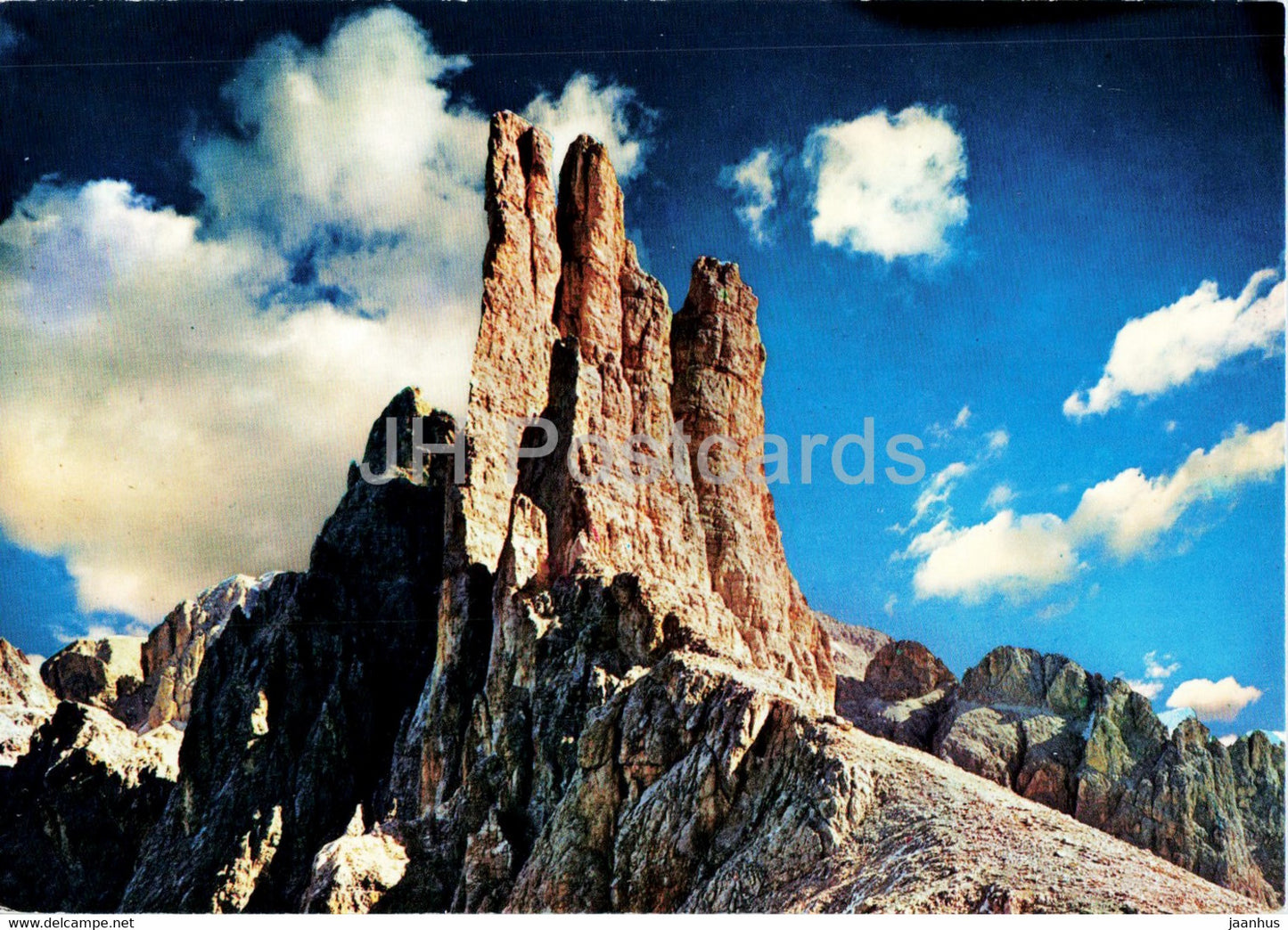 Dolomiti - Gruppo del Catinaccio - Torri del Vajolet 2821 m - Italy - unused - JH Postcards