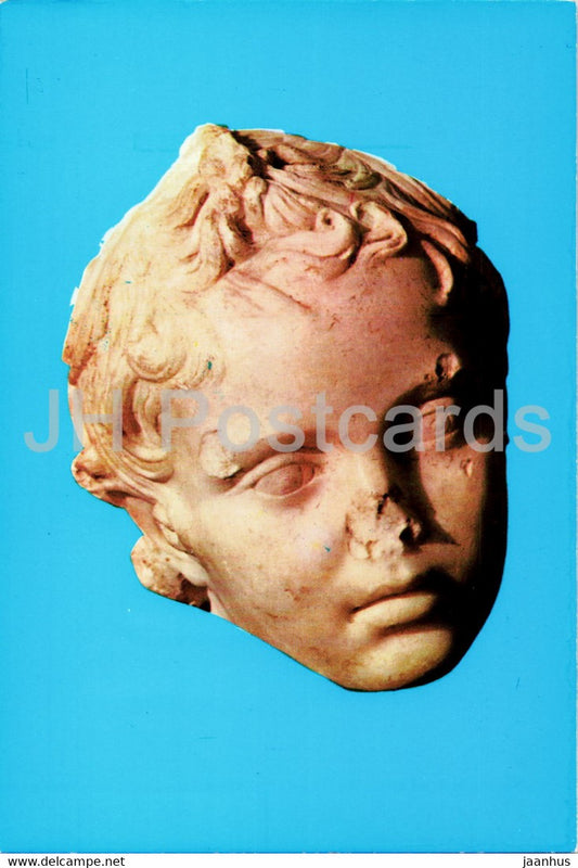 Ephesus - Head of Eros - ancient world - Photo - Turkey - unused - JH Postcards