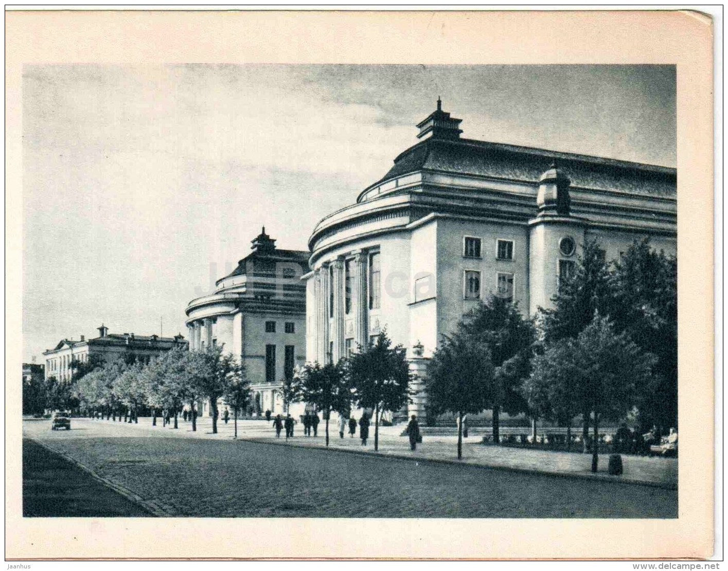 theatre Estonia - Tallinn - 1965 - Estonia USSR - unused - JH Postcards