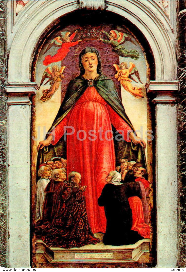 Venezia - Venice - Chiesa Santa Maria Formosa - Vivarini - Madonna della Misericordia - church - Italy - used - JH Postcards