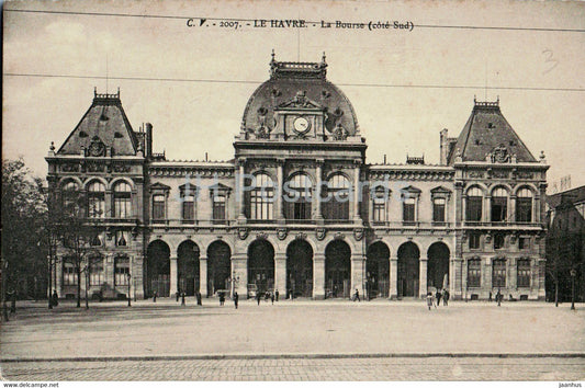 Le Havre - La Bourse - cote Sud - 2007 - old postcard - France - unused - JH Postcards