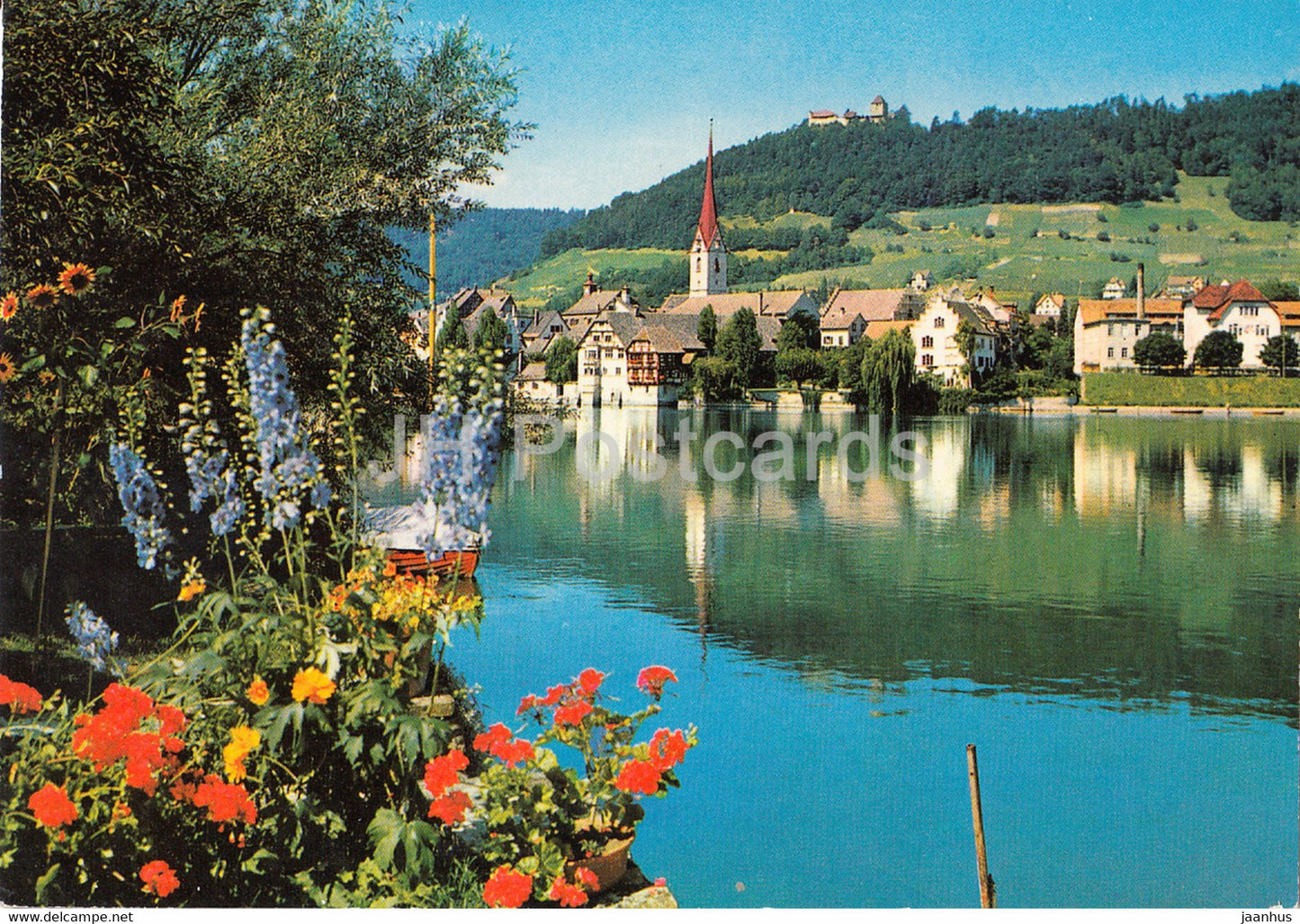 Stein am Rhein mit Burg Hohenklingen - Switzerland - unused - JH Postcards