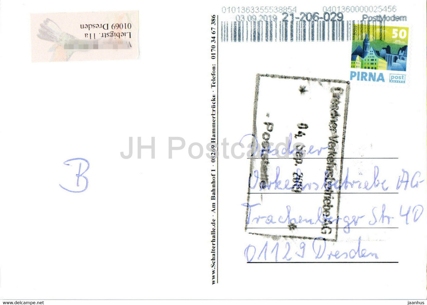 Historische Bahnhof Hammerbrucke - railway station - 2019 - Germany - used