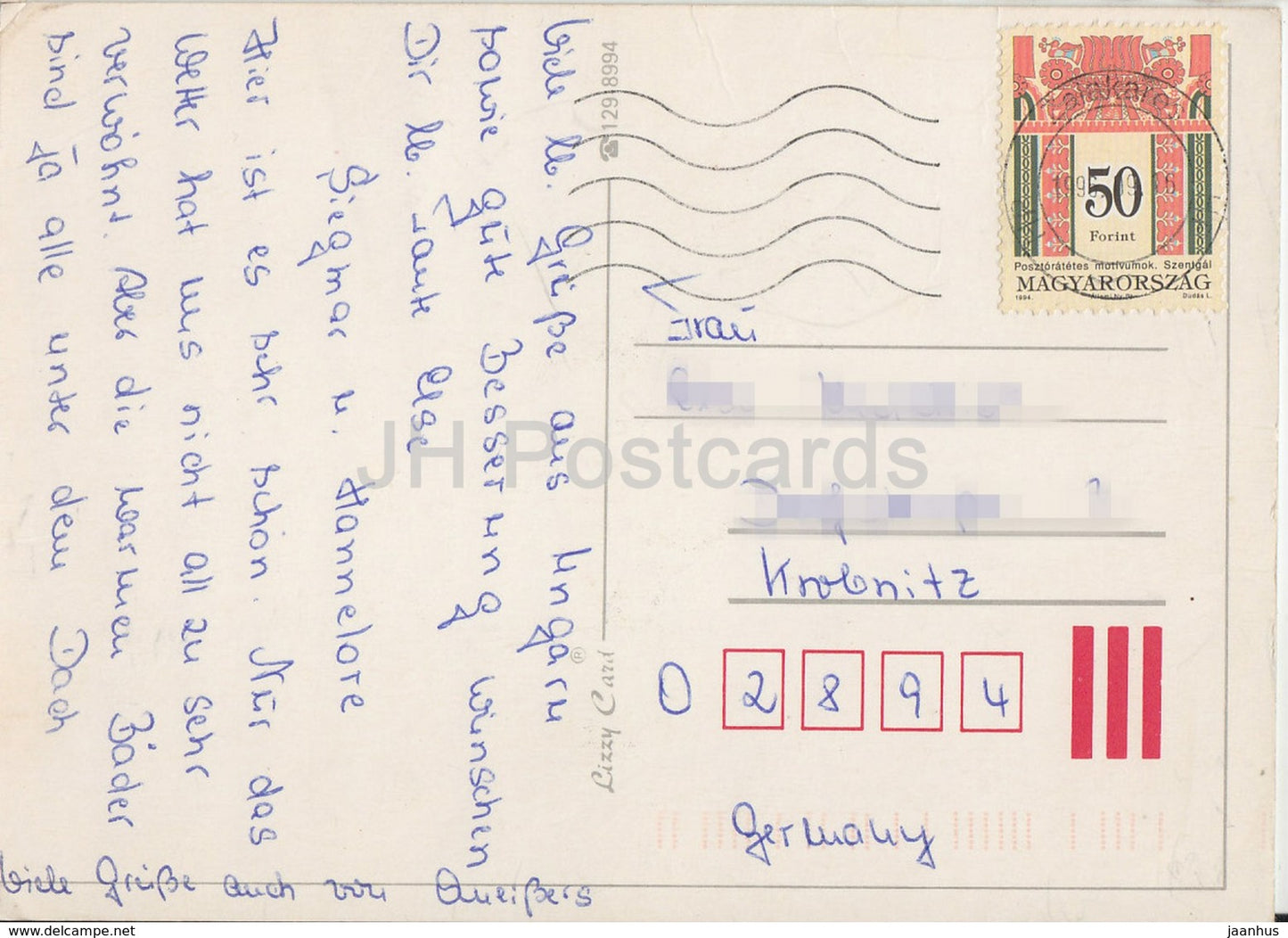 Zalakaros - piscine - multiview - 1996 - Hongrie - d'occasion