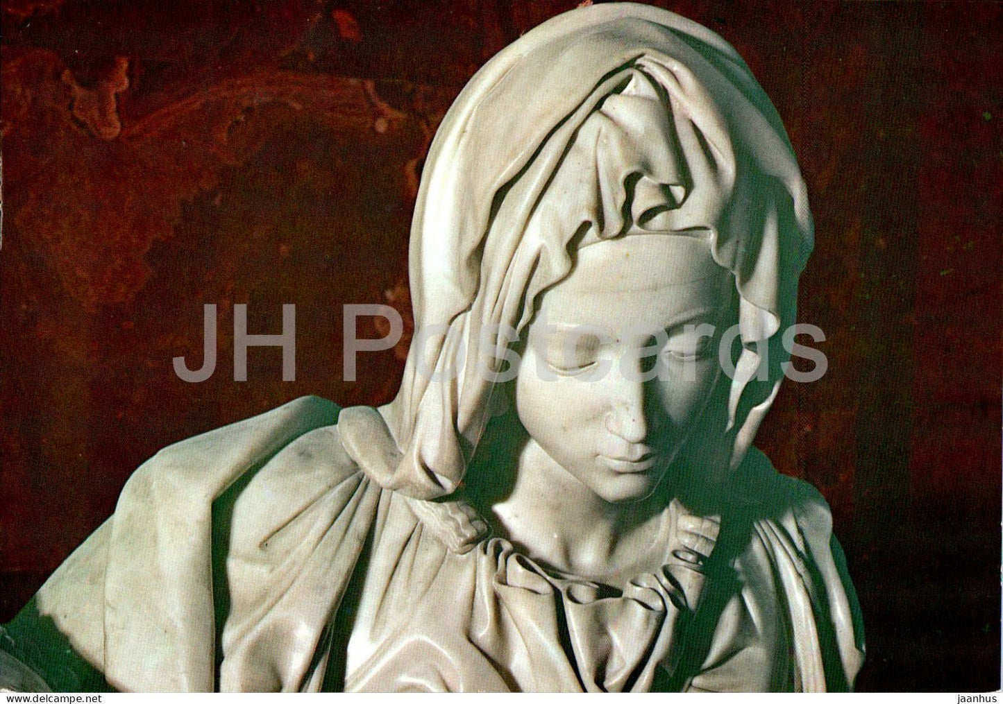 Vatican - Vaticano - San Pietro - Particolare della Pieta - Michelangelo - detail de Mery - 8318  - Vatican - unused - JH Postcards