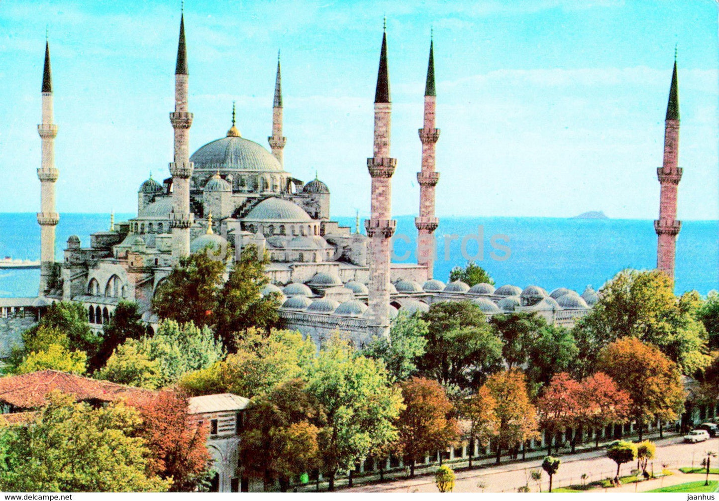 Istanbul - The Blue Mosque - Keskin - 1992 - Turkey - used - JH Postcards
