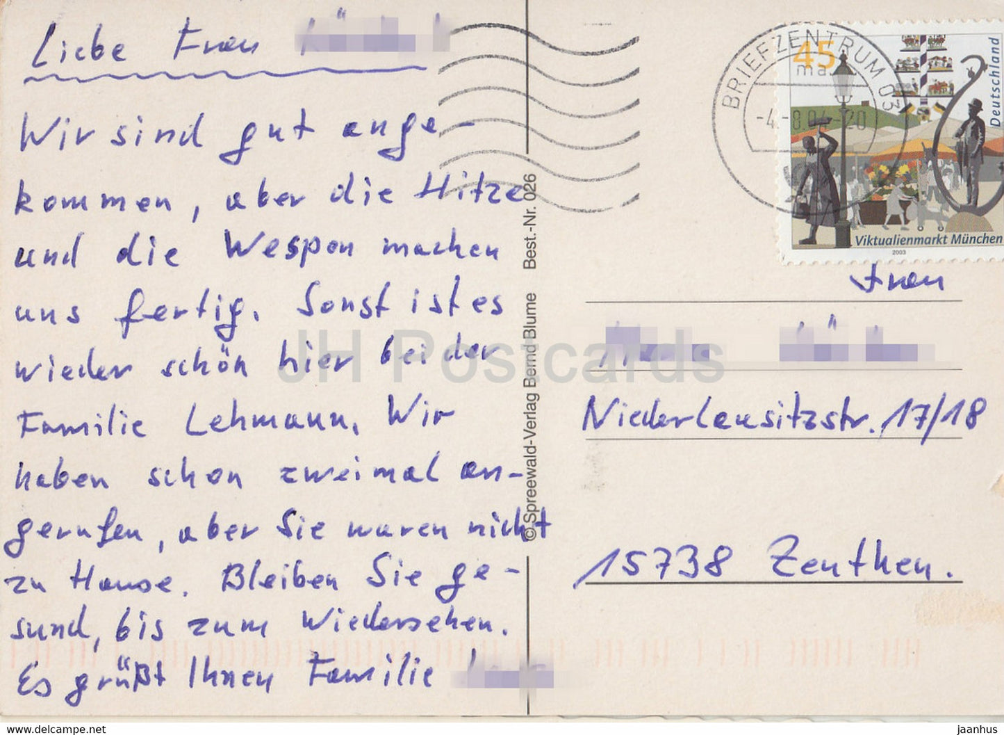 Burg im Spreewald - costumes folkloriques - 2004 - Allemagne - occasion