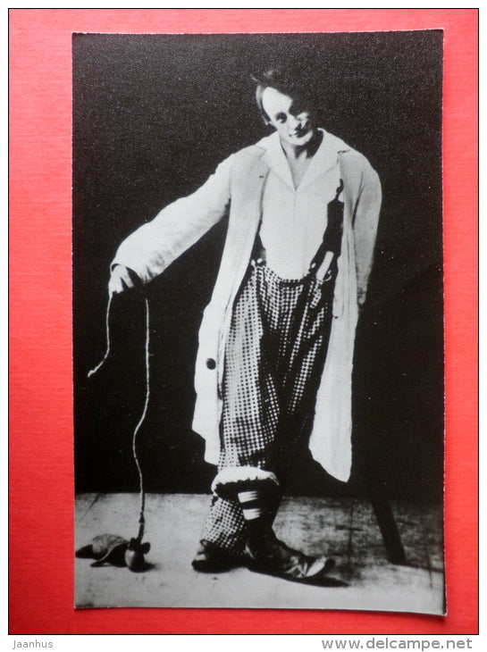 Donato - comedian - Russian Circus - 1987 - Russia USSR -unused - JH Postcards