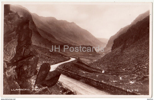 Llanberis Pass - 94239 - 1952 - United Kingdom - Wales - used - JH Postcards